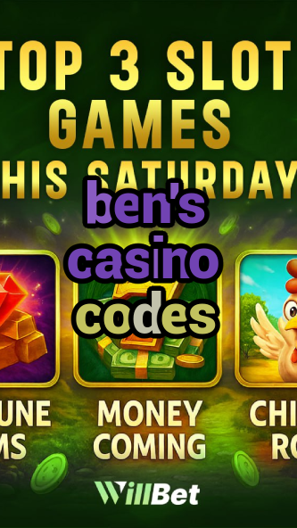 ben's casino codes-buildcasinogames.igamblingorder.com